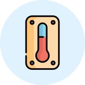 Термометры для ванной РОКСИ